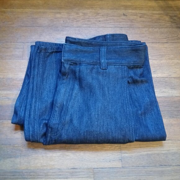 COS high rise wide leg trouser in indigo blue (sz10) - Picture 11 of 15